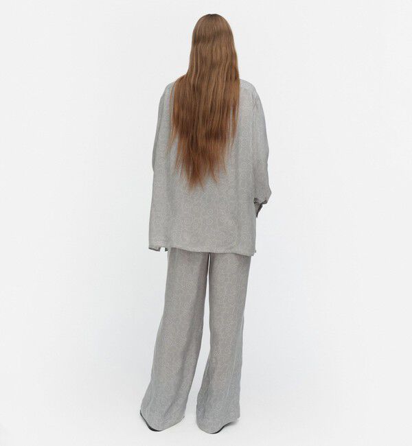 Marimekko「Oanet Piirto Unikko パンツ」|チノ|