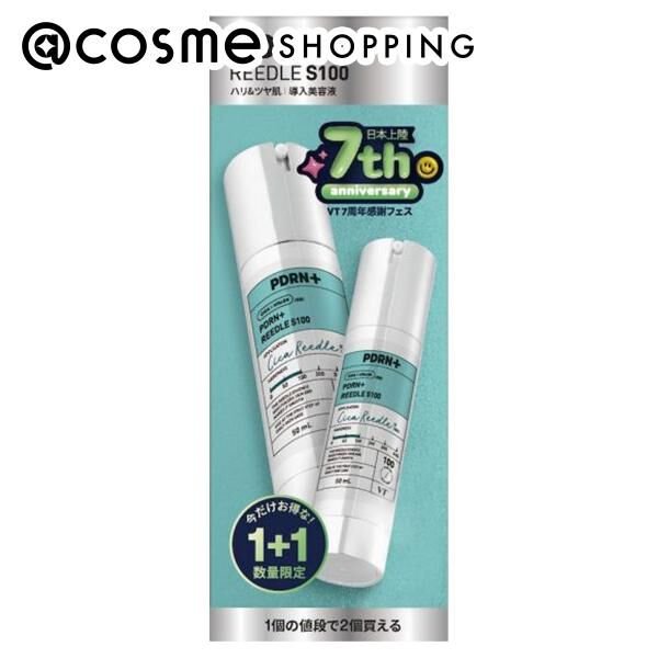  「VT(ブイティー) PDRN+ リードルショット100 1+1セット (50mL&times;2)」|美容液・オイル・クリーム|その他