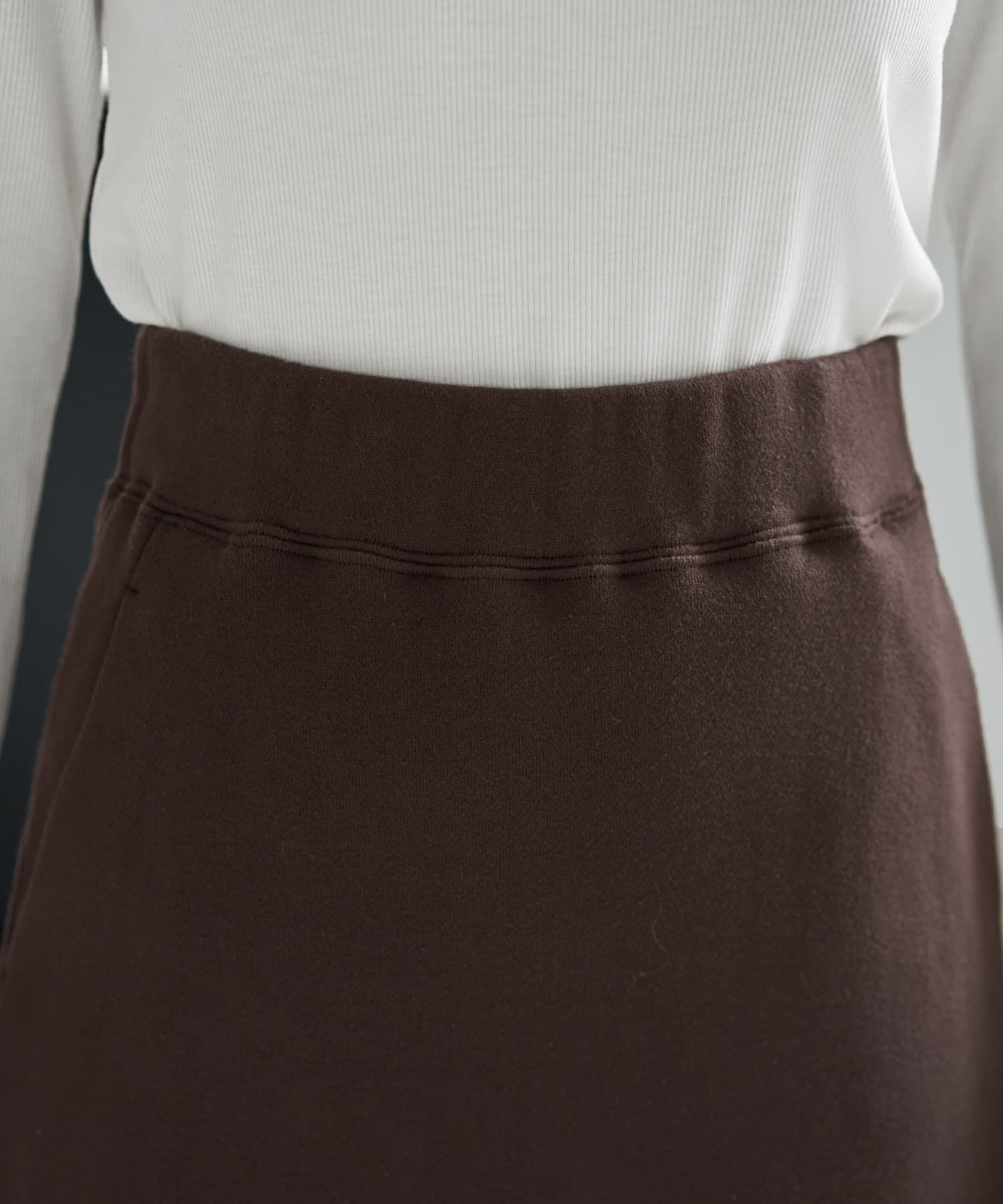 STYLE DELI「【Made in JAPAN】スウェットマキシ丈スカート／90cm」|スカート|