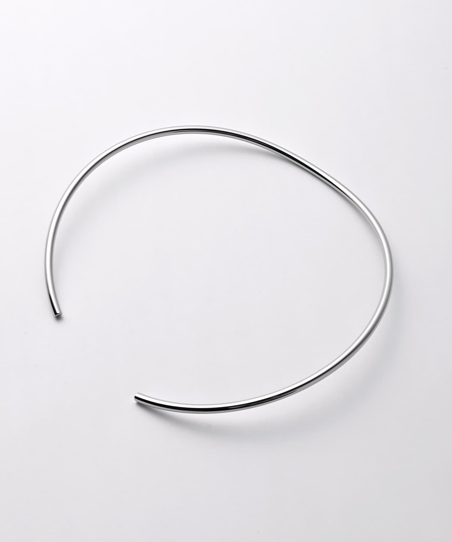 STYLE DELI「【DELI by】ポリッシュメタルミニマルチョーカーネックレス」|ネックレス|