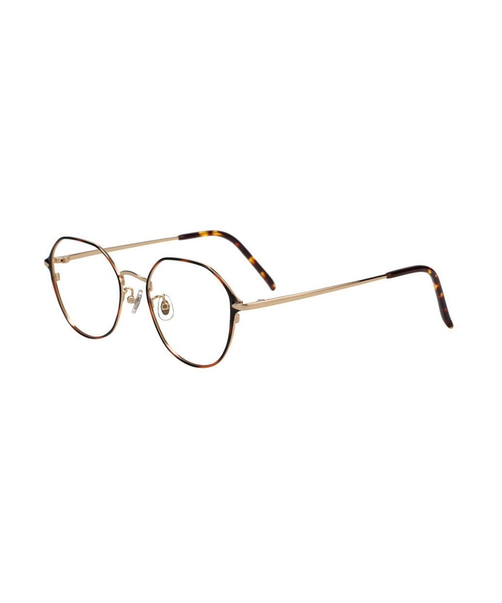  「ウェリントン クラウンパント 華奢なラインで大人可愛いメガネ 大きめサイズ 小顔 メタル レンズ交換券付き」|メガネ|