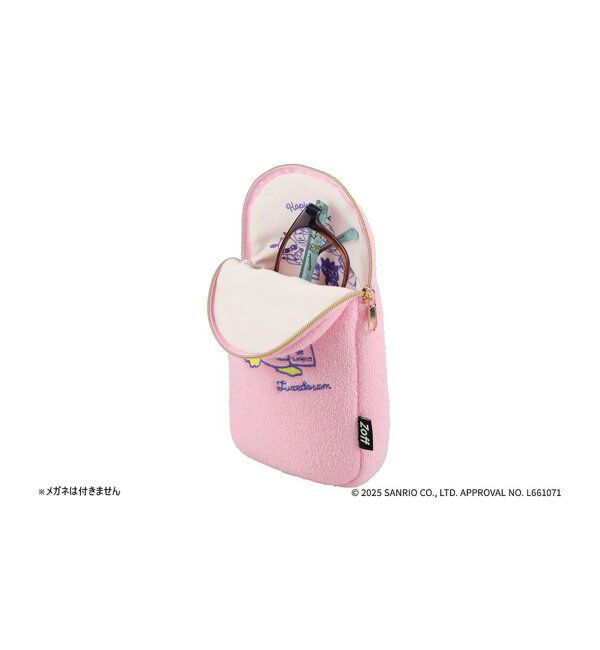  「Zoff｜はぴだんぶい メガネ・サングラスケース｜化粧ポーチ｜可愛い｜ギフト グッズ  」|サングラス|