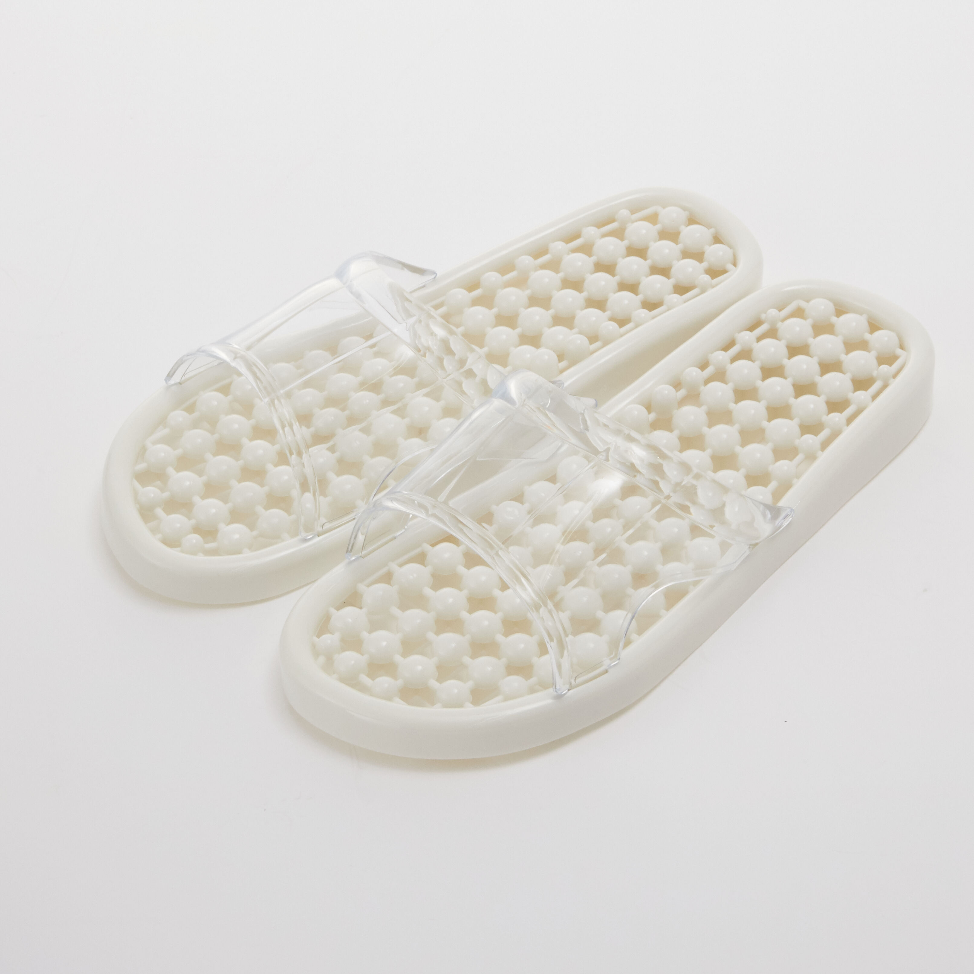 BACKYARD FAMILY「サンダル スリッパ ベランダサンダル ウォータースルーサンダル ベランダ 通販 レディース メンズ」|サンダル|ホワイト1