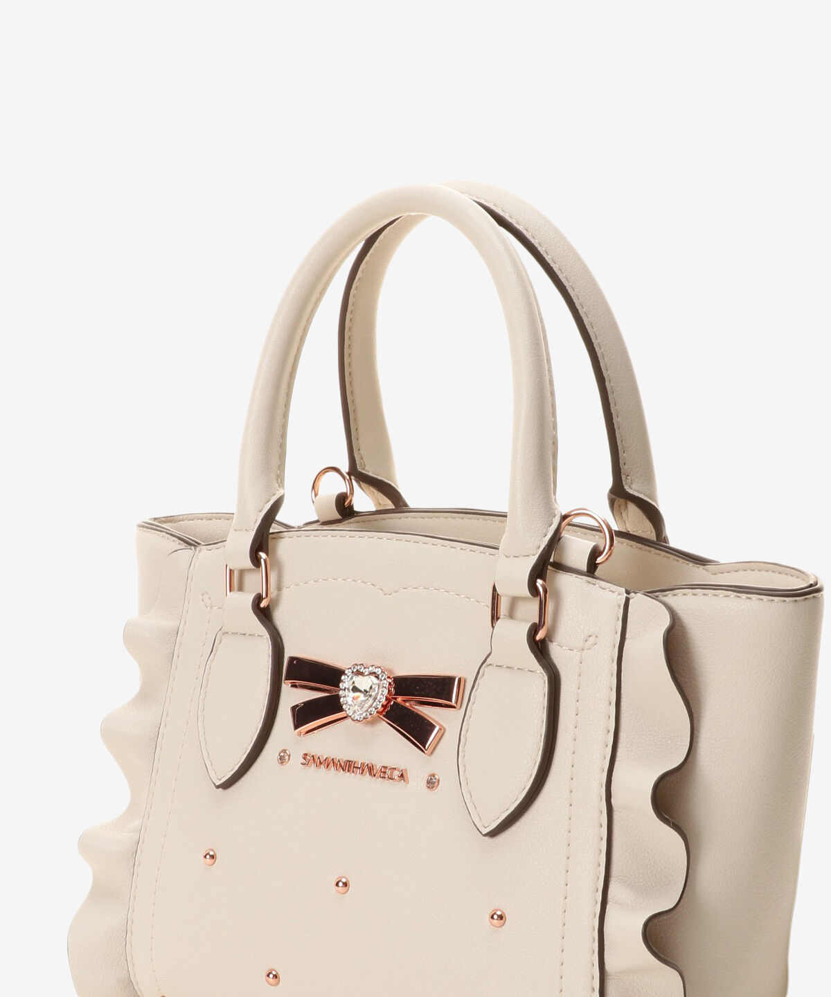 Samantha Vega「リボンスタッズフラッター(ミニ)」|ショルダー・メッセンジャー|