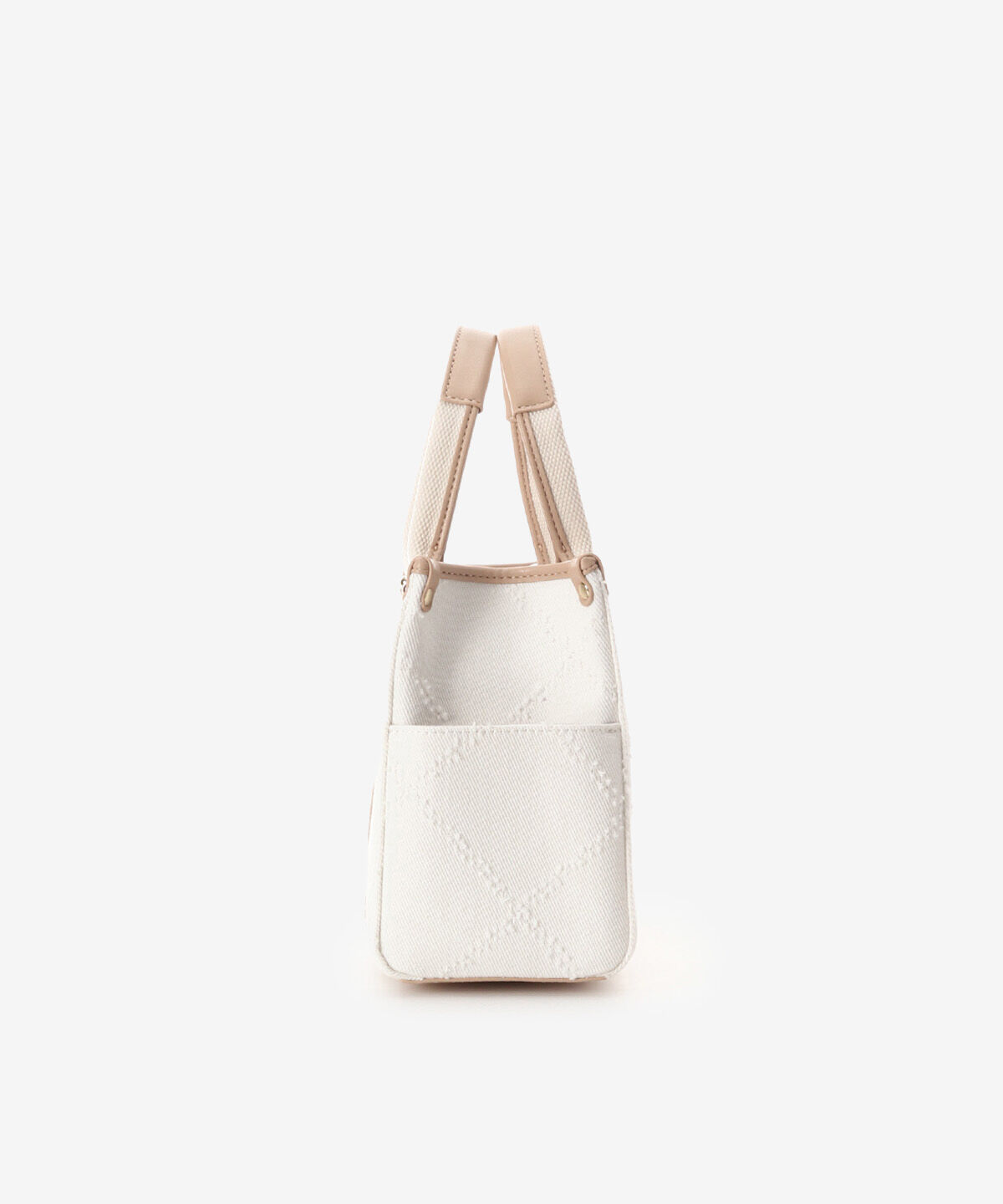 Samantha Vega「ロゴテープデニム風トート（小）」|ハンドバッグ|