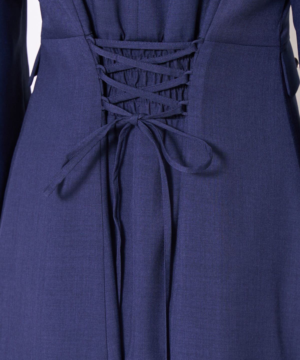 アンドクチュール「Vネックパフスリーブワンピース」|ワンピース|