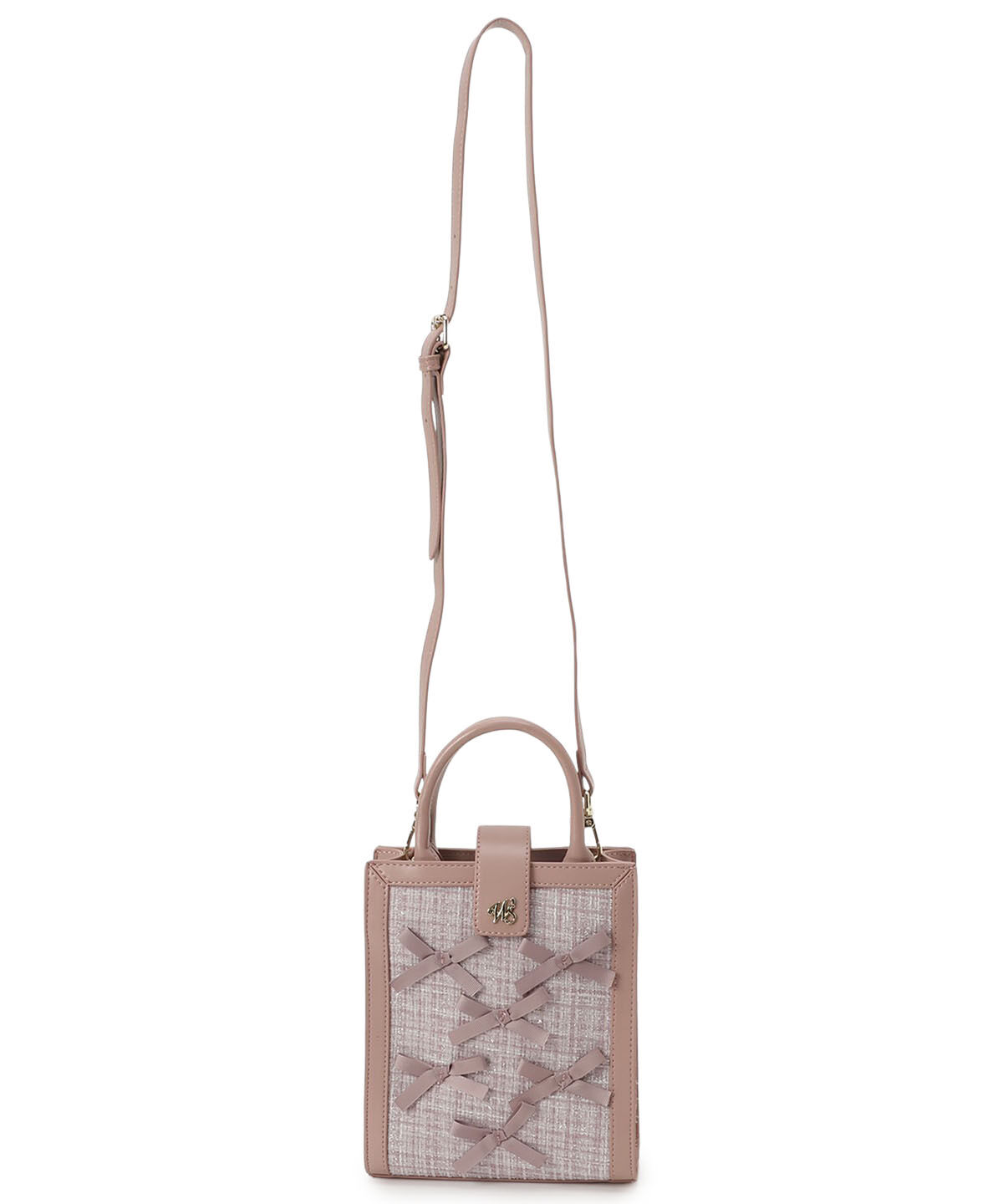 WILLSELECTION「2wayツイードリボンバッグ」|ショルダー・メッセンジャー|