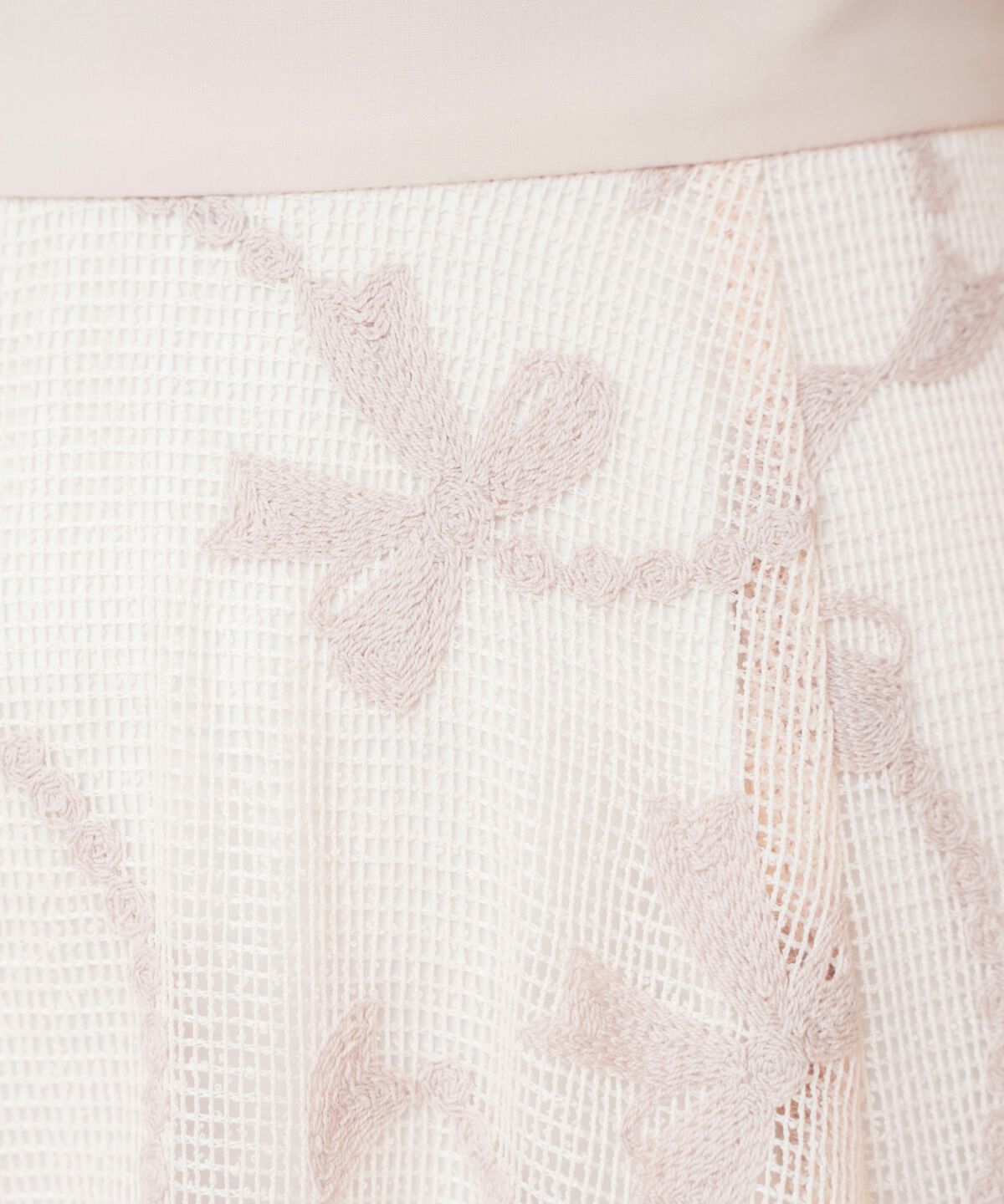 WILLSELECTION「リボンレーススカート」|フレア|