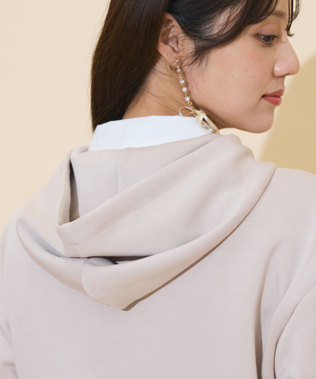 WILLSELECTION「ロゴテープパーカー」|パーカー|