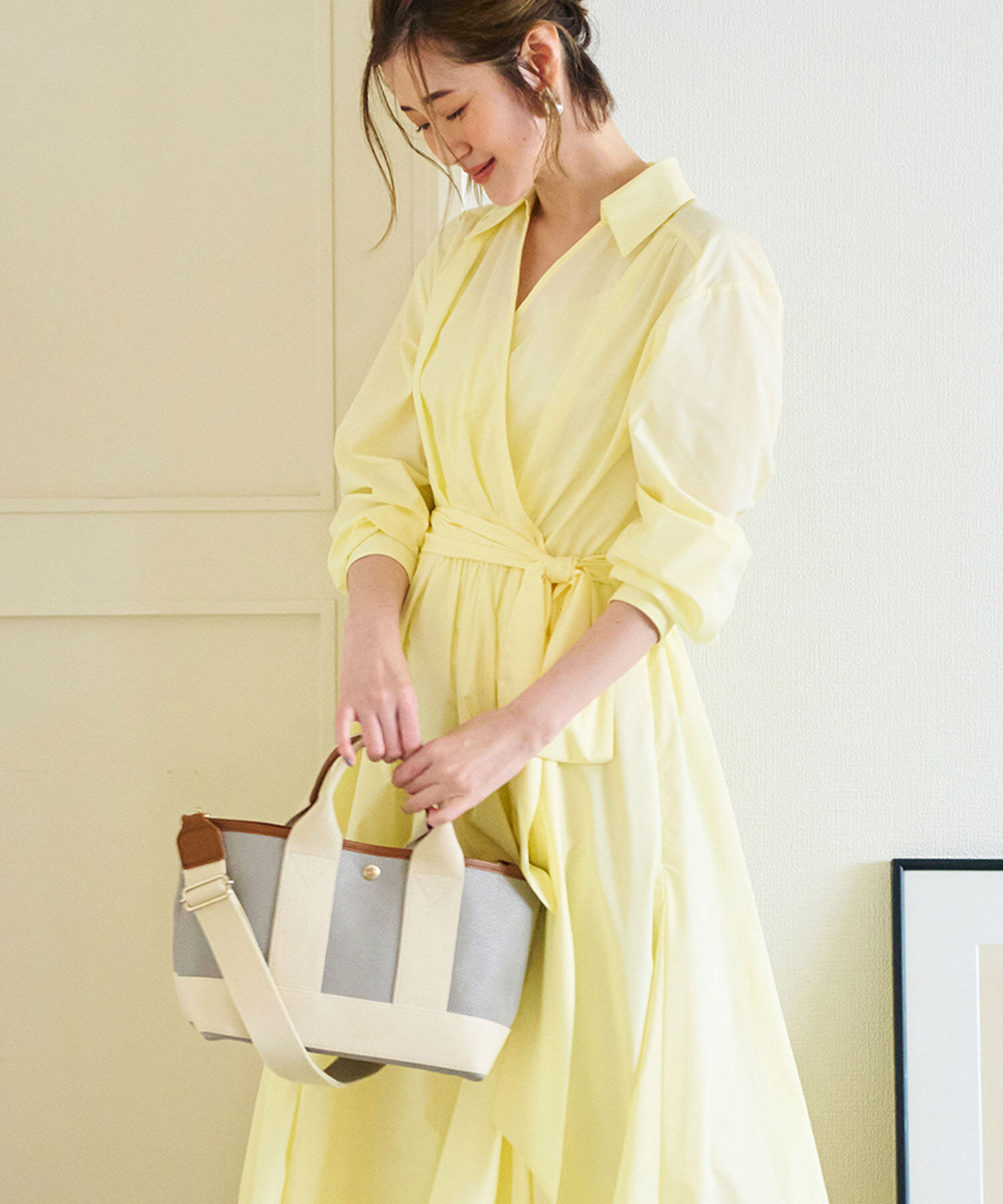 TOPKAPI BREATH「【Breath TOPKAPI】SCOTCH GRAIN スコッチグレイン ショルダー付き ミニ トートバッグ S」|トートバッグ|