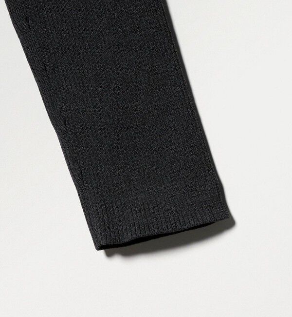 UNITED ARROWS「ギャザー オフショルダー 7分袖ニット ‐ウォッシャブル‐」|ニット・セーター|