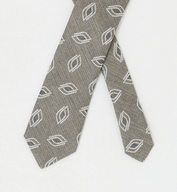 UNITED ARROWS「＜ERRICO FORMICOLA＞オーバル ジャガード ネクタイ」|ネクタイ・蝶ネクタイ|