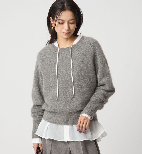 UNITED ARROWS green label relaxing「【結論シリーズ】ふれてヘアリーニット」|ニット・セーター|