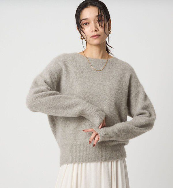 UNITED ARROWS green label relaxing「【結論シリーズ】ふれてヘアリーニット」|ニット・セーター|