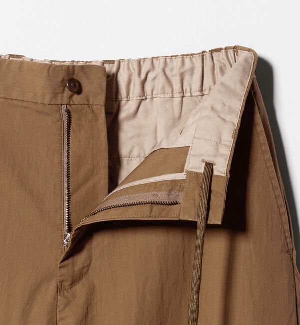 UNITED ARROWS green label relaxing「コットン ナイロン バレル ワイド イージーパンツ W4」|その他|