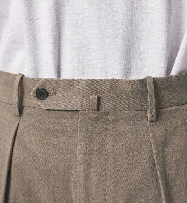 STEVEN ALAN「＜Steven Alan＞ グレース ツイル イン ツープリーツ ドレス トラウザーズII」|チノ|