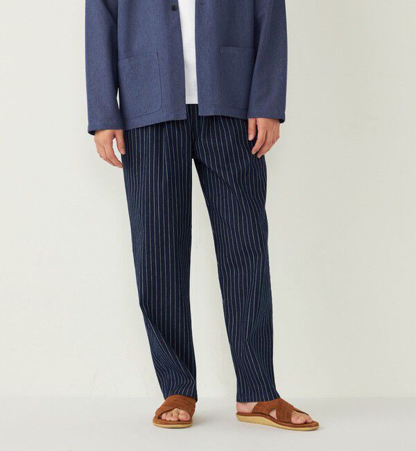 SHIPS Colors 「SHIPS Colors:ライト デニム ワイド テーパード パンツ◇」|デニム|