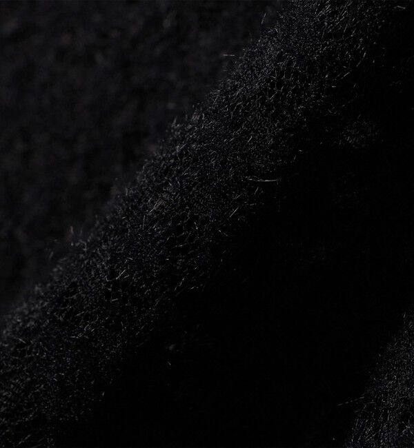 SHIPS any「SHIPS any:〈手洗い可能〉起毛 レース 開襟 スキッパー プルオーバー」|Tシャツ・カットソー|