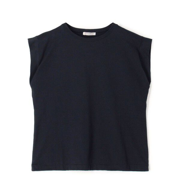 TOMORROWLAND collection「スーピマコットンジャージー フレンチスリーブプルオーバー」|Tシャツ・カットソー|69 ネイビー