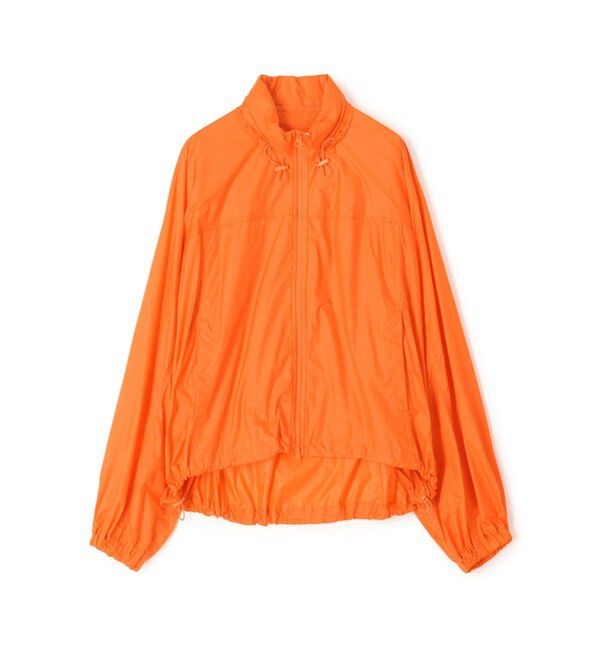 GALERIE VIE「マイクロリップストップ ジップアップパーカー」|ブルゾン・スタジャン|27 オレンジ