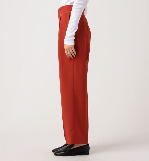 Edition「バックサテンジョーゼット スラックス」|スラックス|