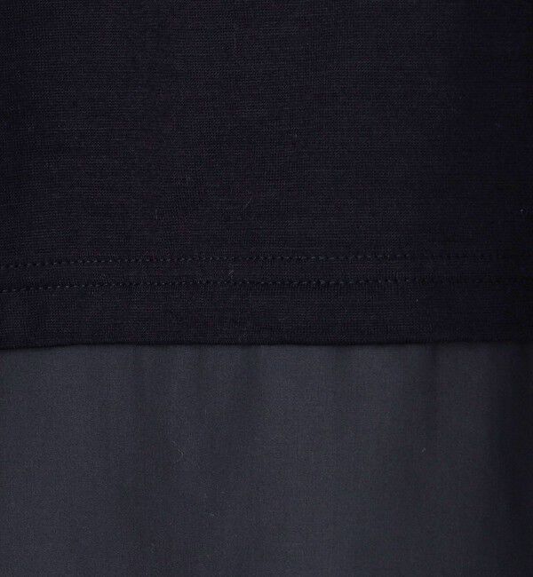 GALERIE VIE「クリアウォッシャブル シャツコンビプルオーバー」|Tシャツ・カットソー|