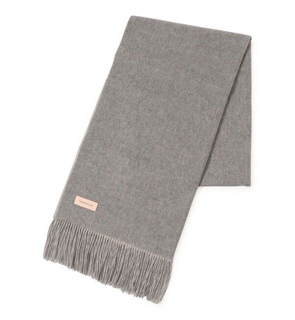 TOMORROWLAND GOODS「TOMORROWLAND カシミヤ ダブルフェイスストール」|ストール|14 グレー系