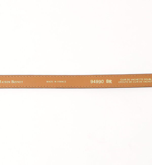 TOMORROWLAND GOODS「Maison Boinet ゴールドバックルベルト」|ベルト|