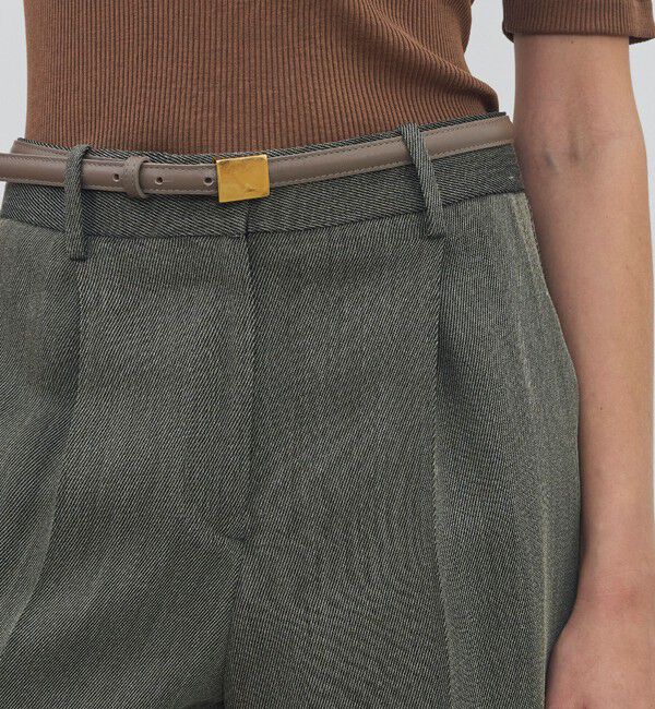 TOMORROWLAND GOODS「Maison Boinet ゴールドバックルベルト」|ベルト|