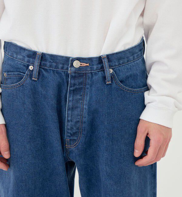 GALERIE VIE「リユースシーアイランドコットン デニムストレートパンツ」|デニム|