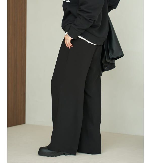 Plage「les Tendre easy care スラックス」|スラックス|