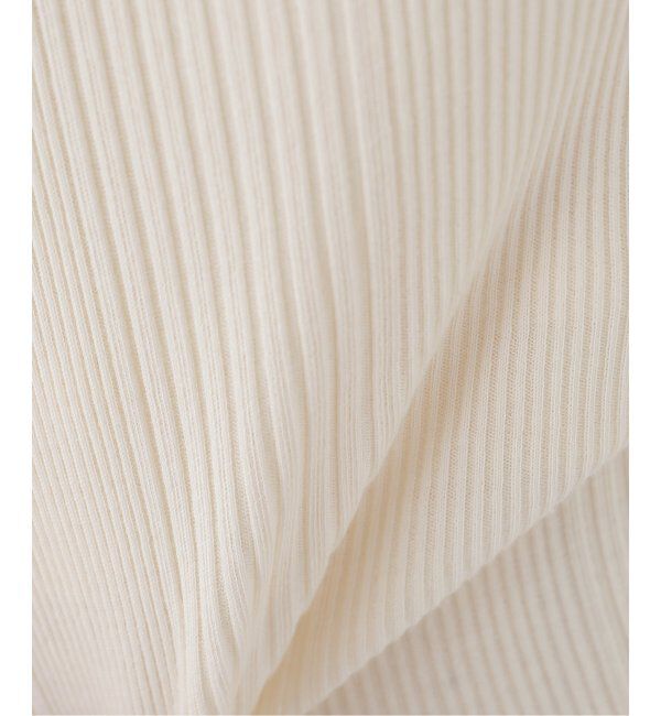 IENA「HAKUJI/ハクジ RANDOM RIB OPEN BACK CAMI キャミソール H232507」|キャミソール|