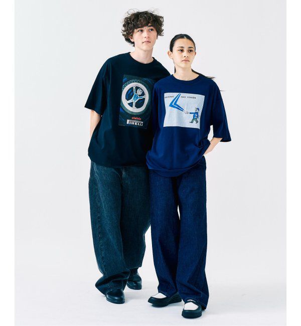 417 EDIFICE「SAVIGNAC サヴィニャック 別注 French Company プリントTシャツ 2」|Tシャツ・カットソー|