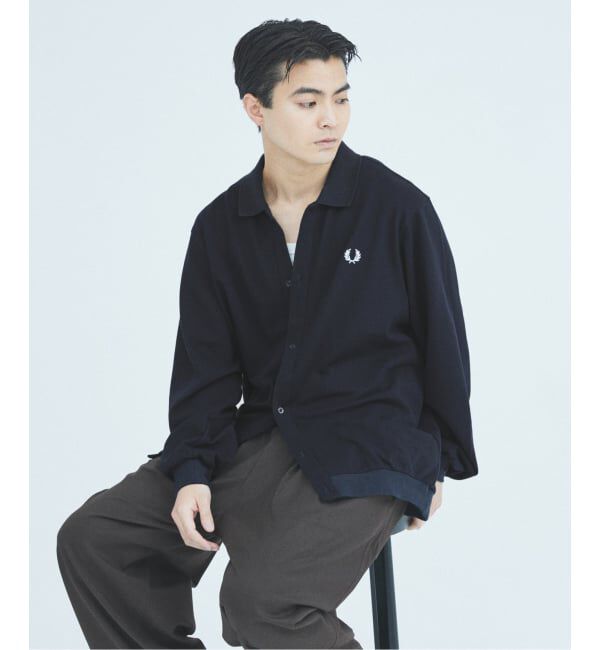 JOURNAL STANDARD「FRED PERRY / フレッドペリー 別注  フル ボタン ピケ ポロシャツ」|シャツ・ブラウス|