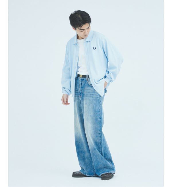 JOURNAL STANDARD「FRED PERRY / フレッドペリー 別注  フル ボタン ピケ ポロシャツ」|シャツ・ブラウス|