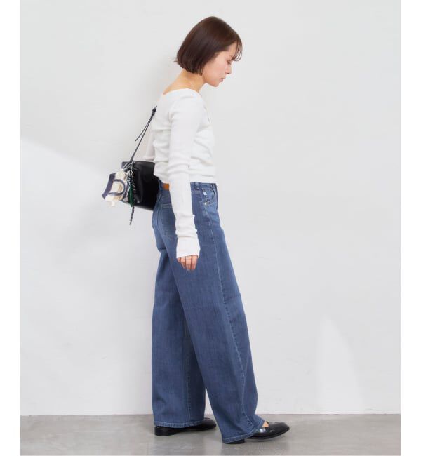 U by SPICK&SPAN「SOMETHING / サムシング HANA CURVE TAPERED」|デニム|