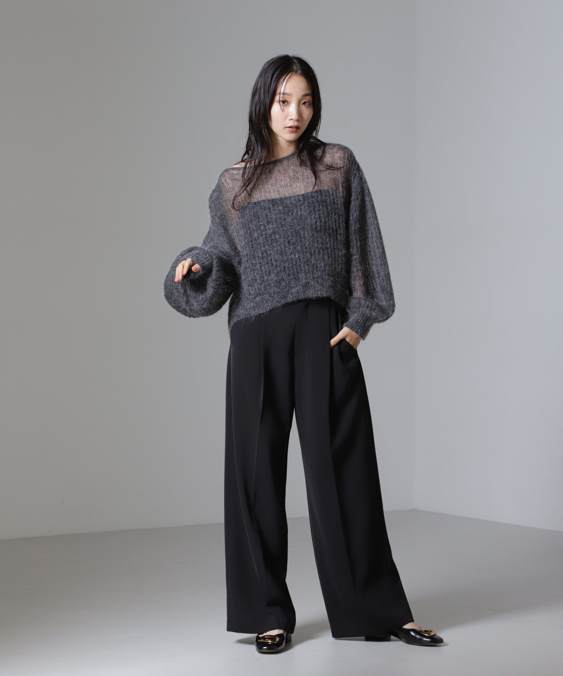 nano･universe「ツイルスラックスパンツ」|チノ|