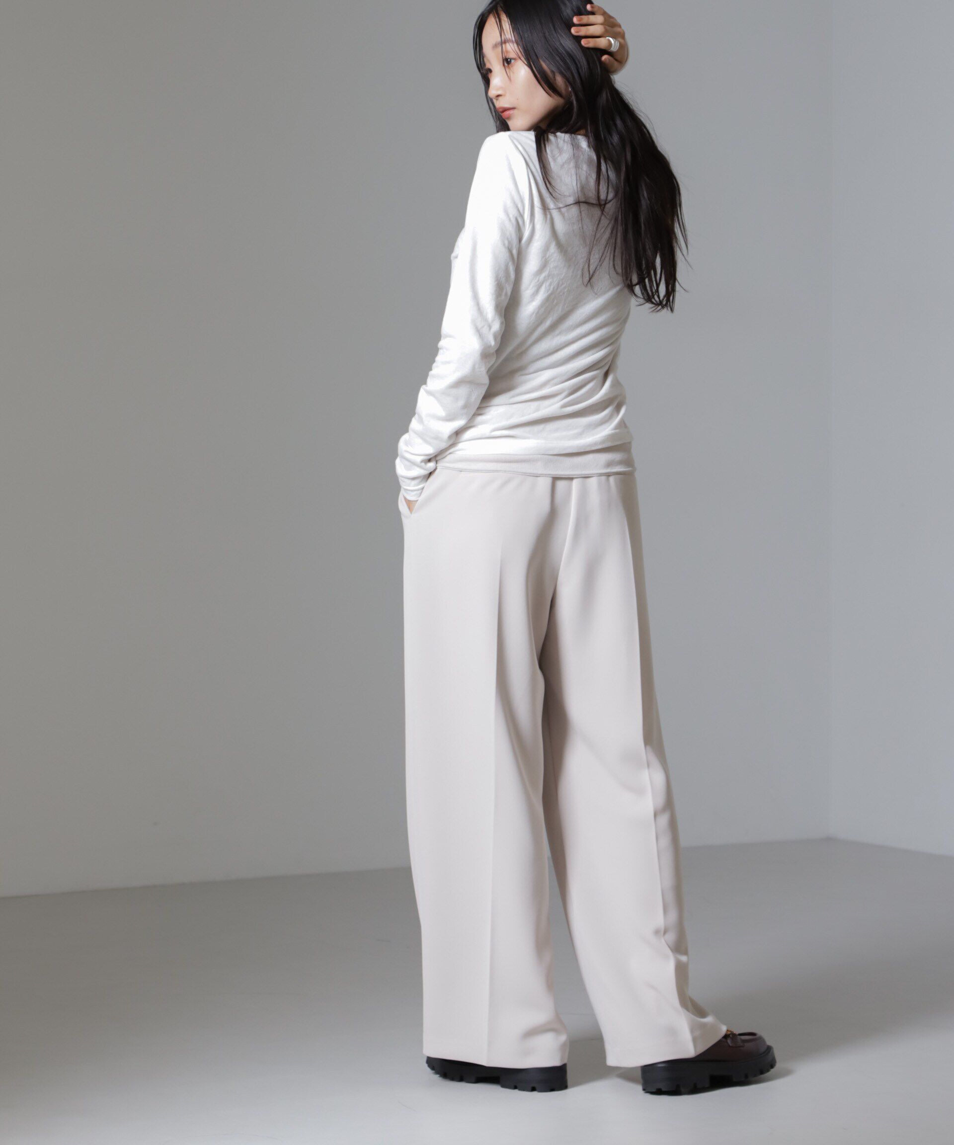 nano･universe「ツイルスラックスパンツ」|チノ|