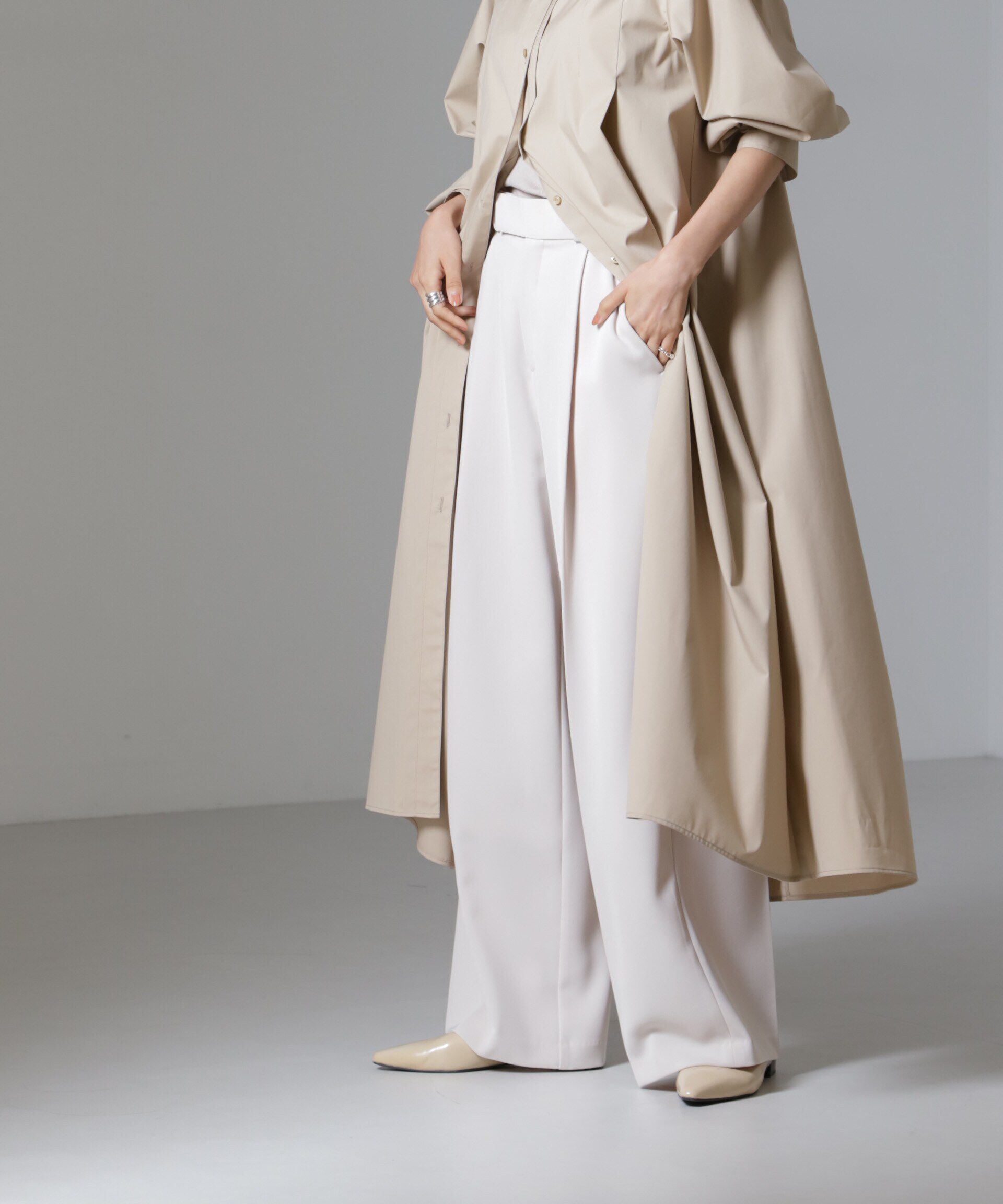 nano･universe「ツイルスラックスパンツ」|チノ|