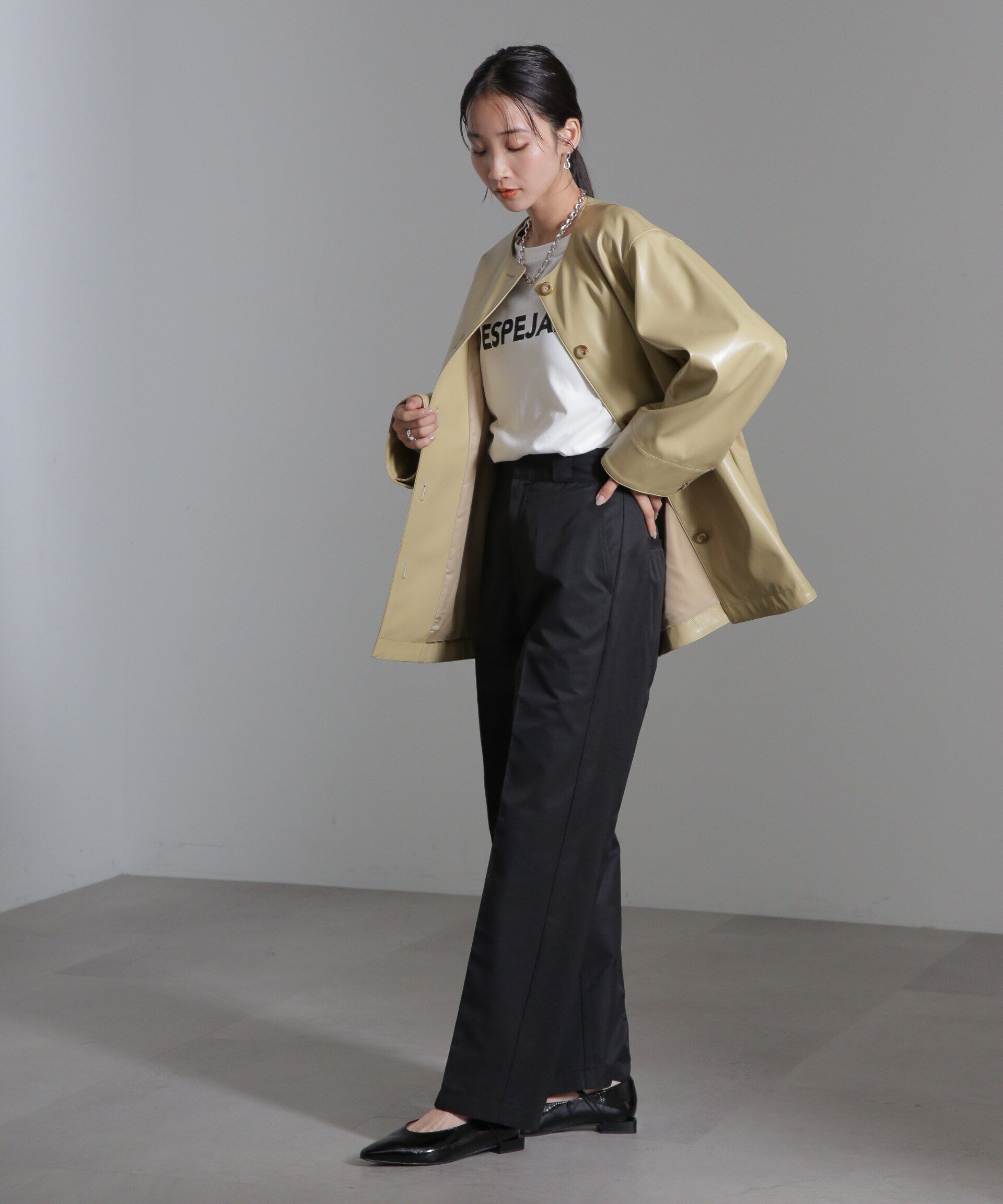 nano･universe「レディチノパンツ」|チノ|