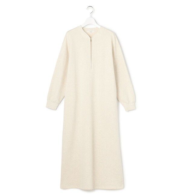 23区「【SLOW/一部店舗限定】ハイゲージテリー ハーフジップ ワンピース」|ワンピース|