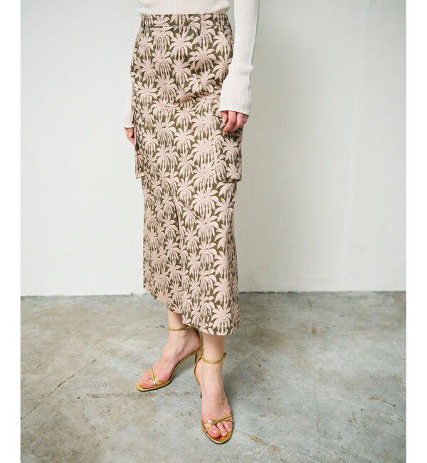 Grace Class「パームモチーフカーゴスカート」|スカート|