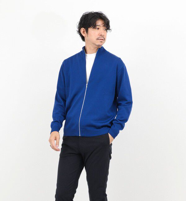 NOLLEY'S goodman「【ACTIVE SECT】《限定展開》デオドラント加工 スタンドジップカーディガン 25AW」|ニット・セーター|