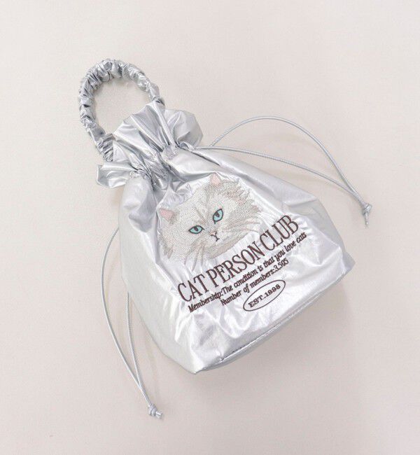 fredy emue「【JOli JOli/ジョリジョリ】刺しゅう巾着バッグ」|ハンドバッグ|