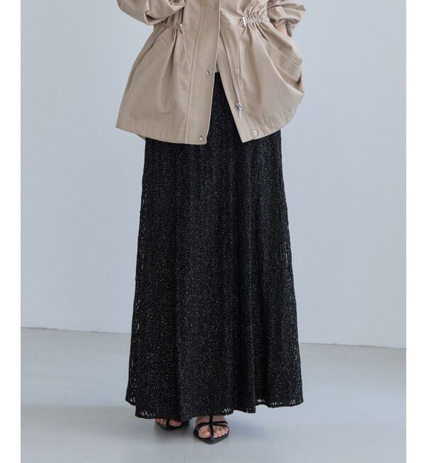 VIS「ラメレースフレアスカート」|スカート|