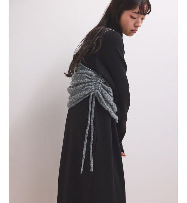 ADAM ET ROPE'「【WEB限定】ニットキャミソールセットワンピース」|ワンピース|