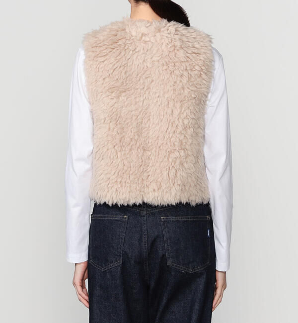 LE GLAZIK「LE GLAZIK | エコファー ジレ WOMEN」|その他|