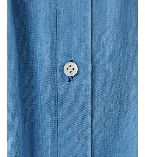 Drawing Numbers「【Drawing Numbers】ソフトデニムボウタイブラウス」|シャツ・ブラウス|