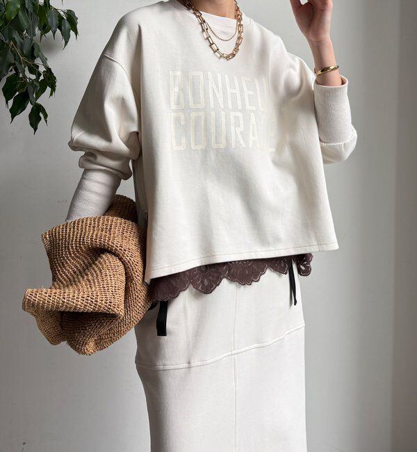  「【WEB限定】ポンチサイドファスナーロゴプルオーバー」|チノ|