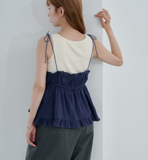  「フリルキャミビスチェ」|キャミソール|
